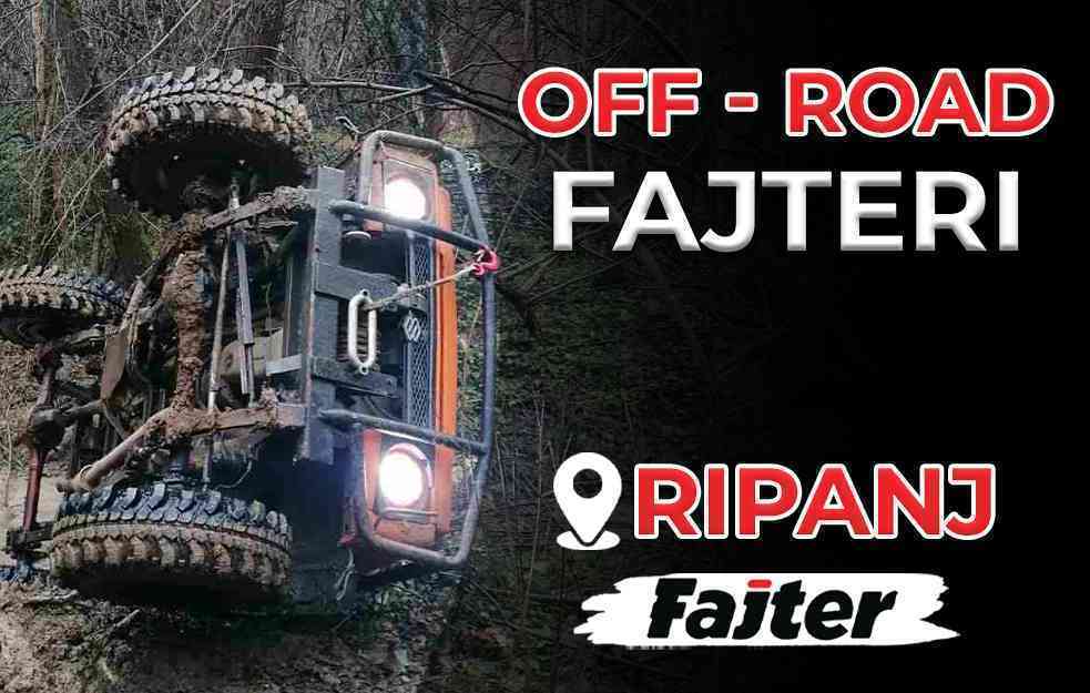 DŽIPIJADA – OFF ROAD FAJTERI – <span style='color:red;'><b>RIPANJ</b></span> (VIDEO)